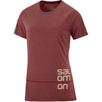 SALOMON Cross Run Graphic Tee női póló