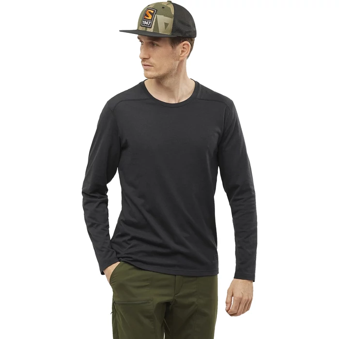 SALOMON Essential LS férfi felső