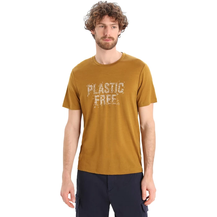 ICEBREAKER Merino 150 Tech Lite II - PlasticFree - férfi póló ICEBREAKER Merino 150 Tech Lite II - PlasticFree - férfi póló