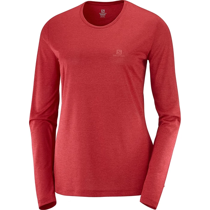 SALOMON Agile LS Tee - női felső