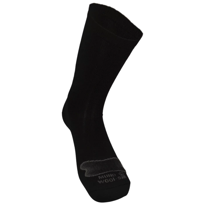 MUND Aneto merinó-selyem bélés zokni