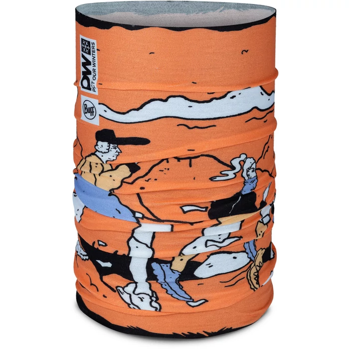 BUFF CoolNet UV® Neckwear - Pow Timeless Run Multi - csősál