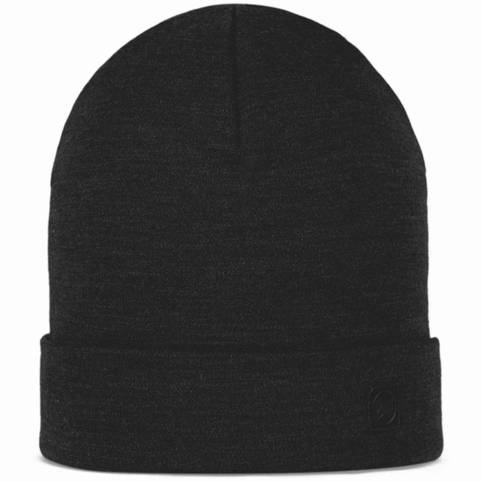 BUFF Merino Heavyweight Beanie - solid black - merinó sapka