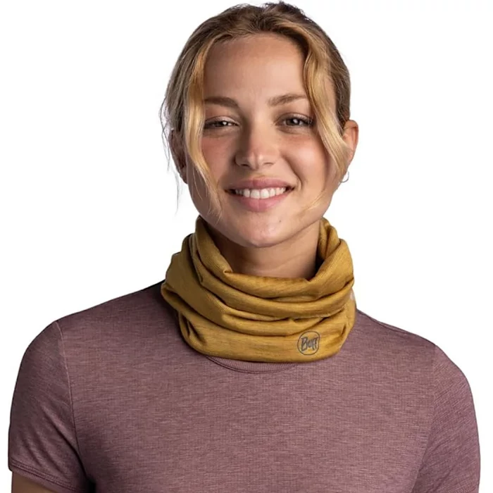 BUFF Merino Lightweight Neckwear - maize - merinó csősál