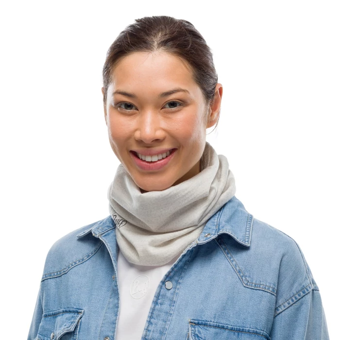 BUFF Merino Lightweight Neckwear - cloud - merinó csősál