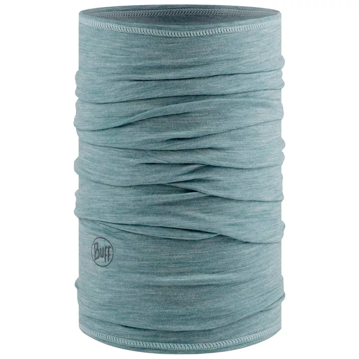 BUFF Merino Lightweight Neckwear - solid pool - merinó csősál