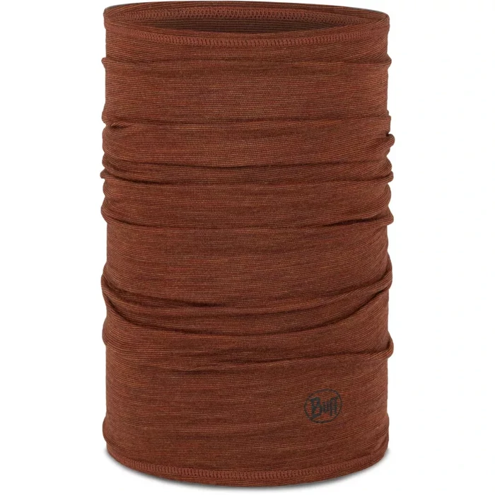 BUFF Merino Lightweight Neckwear  - terracotta-  merinó csősál
