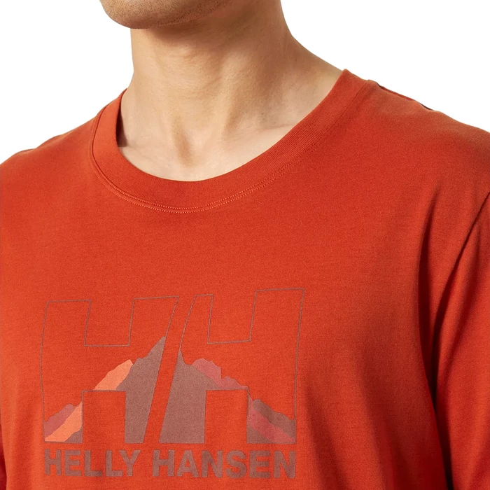 HELLY HANSEN Nord Graphic T-shirt - férfi póló