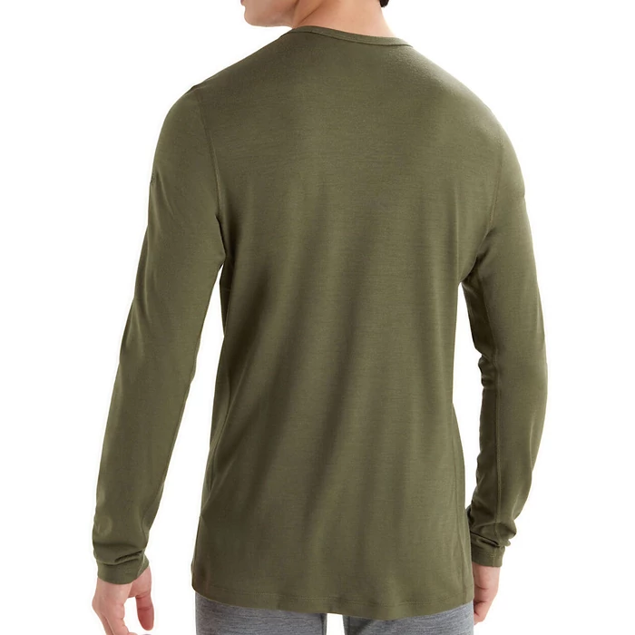 ICEBREAKER Merino 200 Oasis LS Crewe - férfi aláöltözet felső ICEBREAKER Merino 200 Oasis LS Crewe - férfi aláöltözet felső