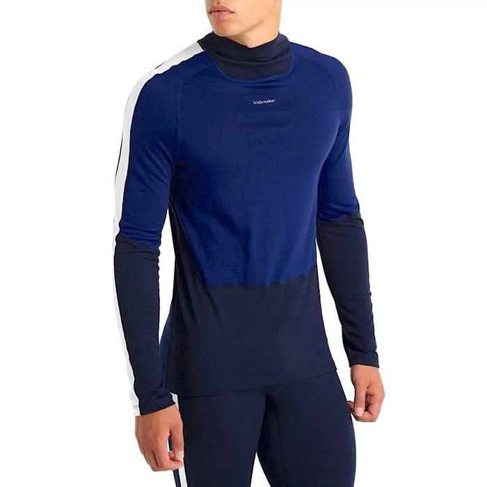 ICEBREAKER Merino 200 Sonebula High Neck - férfi aláöltözet felső
