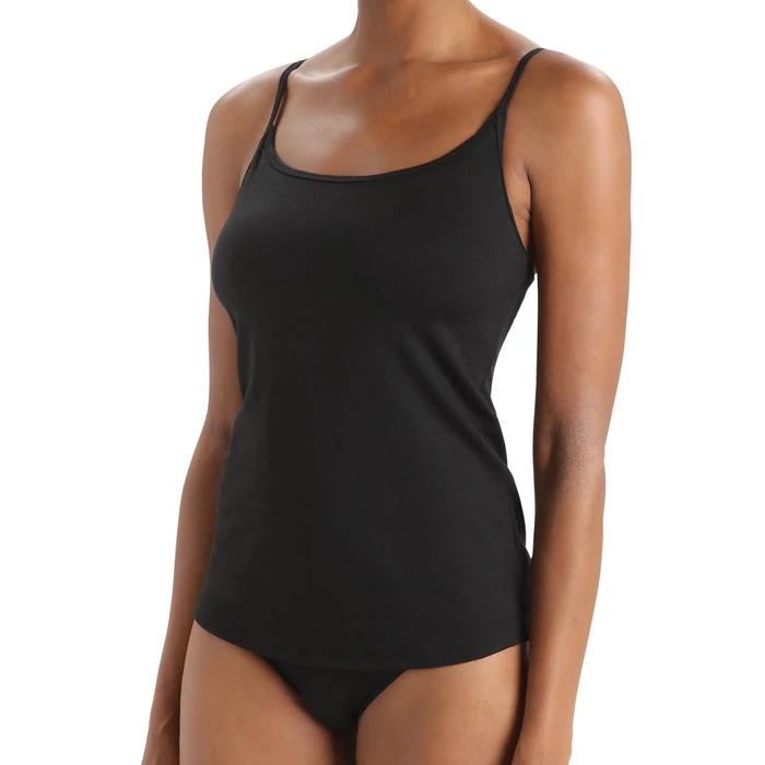 ICEBREAKER Merino 150 Siren Bra Cami - női felső melltartóval ICEBREAKER Merino 150 Siren Bra Cami - női felső melltartóval