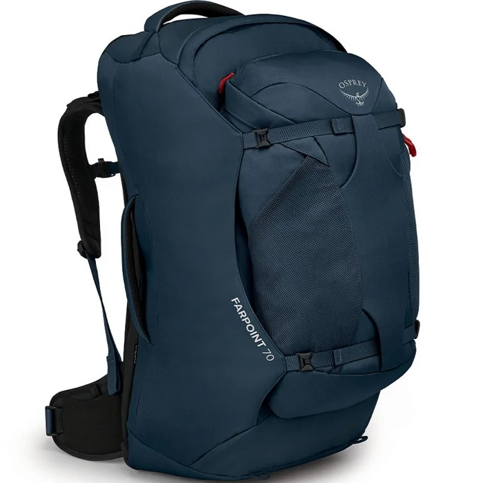 OSPREY Farpoint 70 Travel Pack - hátizsákos utazótáska + kishátizsák
