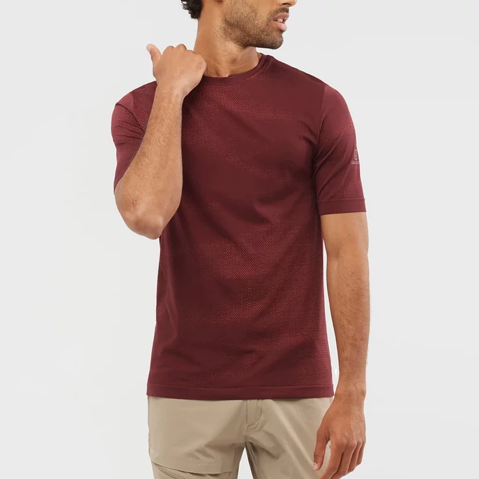 SALOMON Essential Seamless Tee - férfi póló