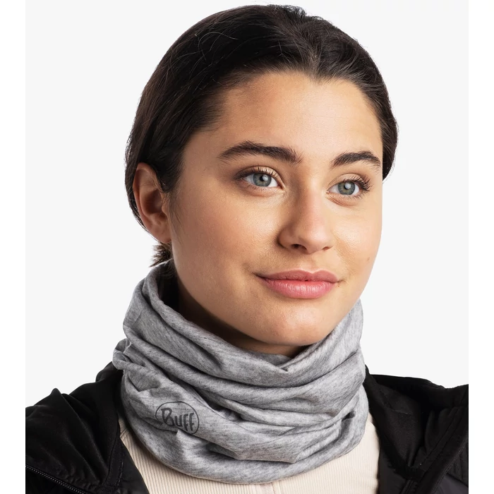 BUFF Merino Lightweight Neckwear - light grey - merinó csősál