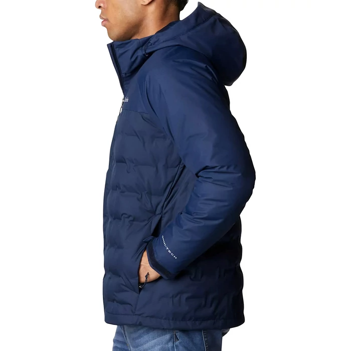 COLUMBIA Grand Trek II Down Hooded Jacket - férfi pehelykabát