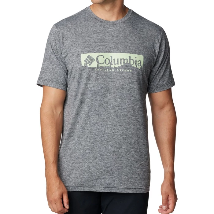 COLUMBIA Kwick Hike Graphic SS Tee - férfi póló