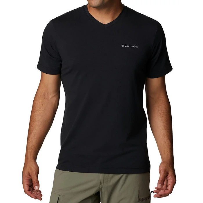 COLUMBIA Sun Trek V-Neck Tee - férfi póló