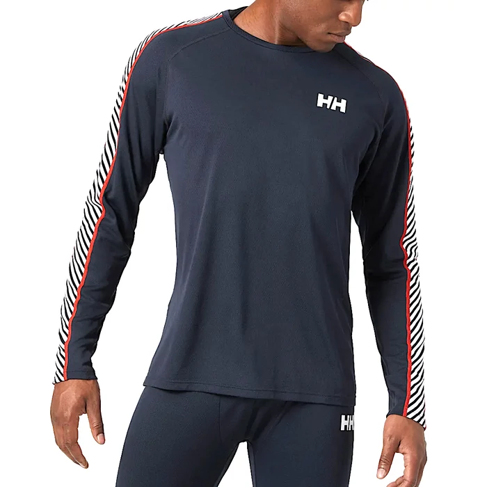 HELLY HANSEN Lifa Active Stripe Crew LS - férfi aláöltözet felső