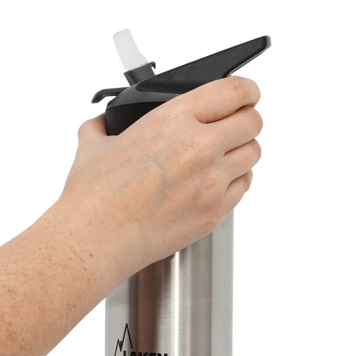 LAKEN Jannu Thermo Bottle 0.75L - acéltermosz csutorás kupakkal