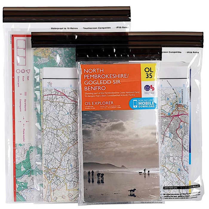 LIFEVENTURE DriStore LocTop Bags térképtartók - 3db