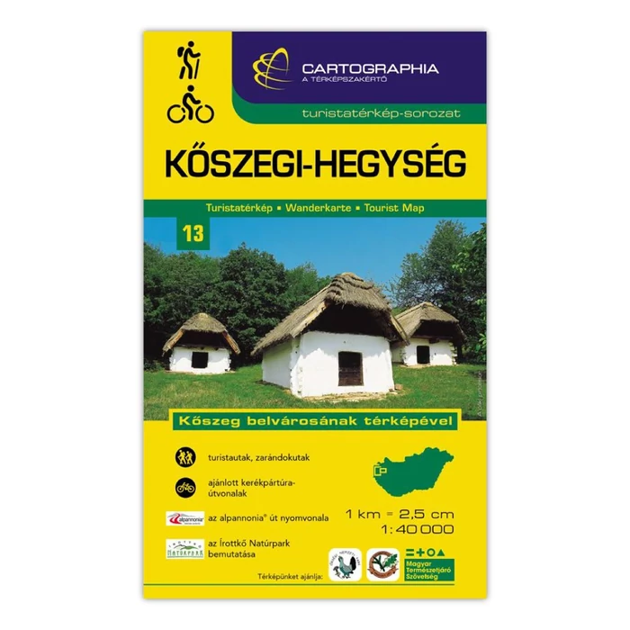 Turistatérkép - Kőszegi-hegység