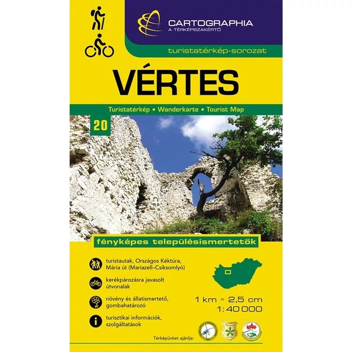 Turistatérkép - Vértes