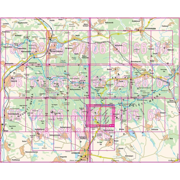 Turistakalauz - Mátra