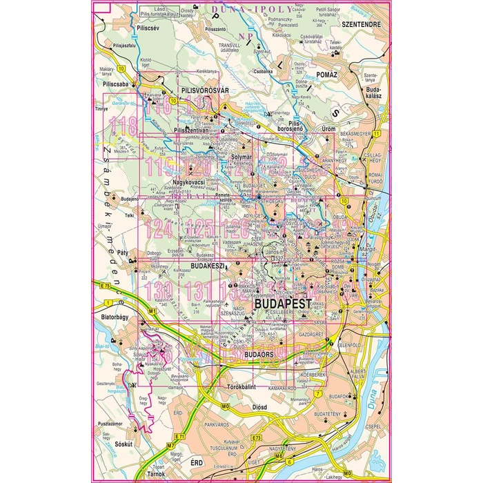 Turistakalauz - Budai-hegység