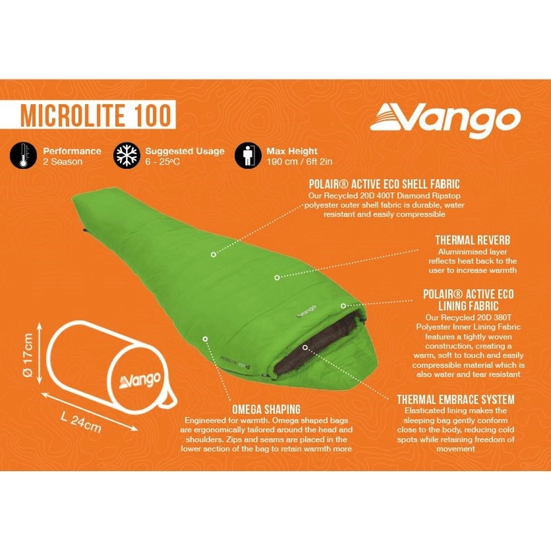VANGO Microlite 100 hálózsák