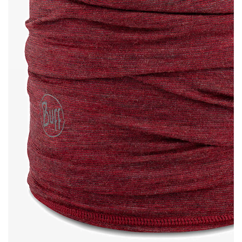 BUFF Merino Lightweight Neckwear - mars red - csősál