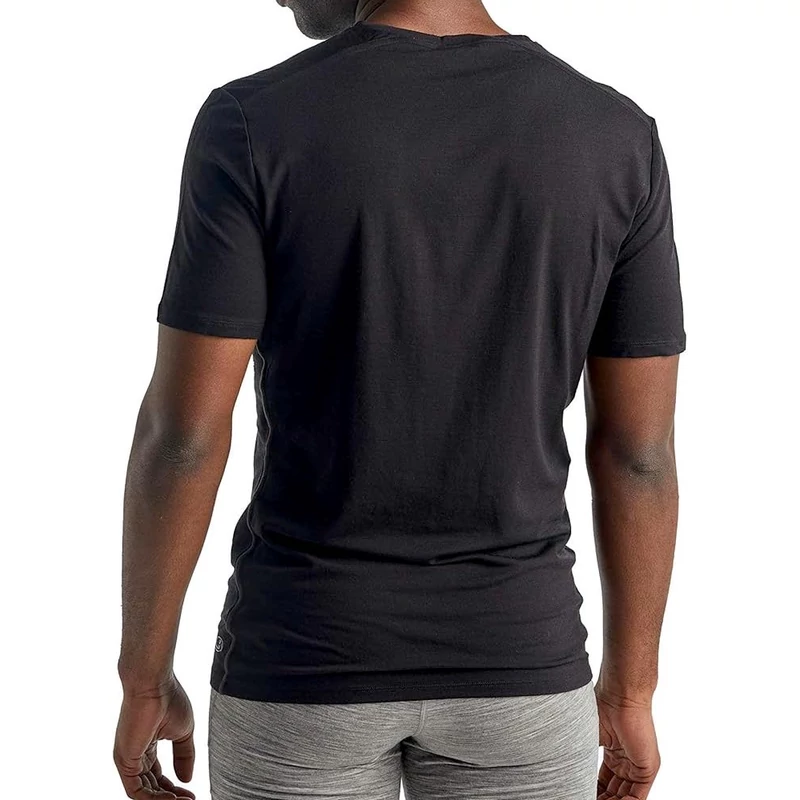 ICEBREAKER Merino 150 Anatomica SS V-Neck Top - férfi póló