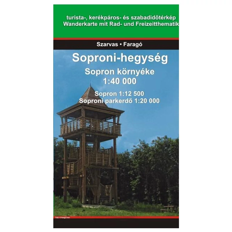 Turistatérkép - Soproni-hegység