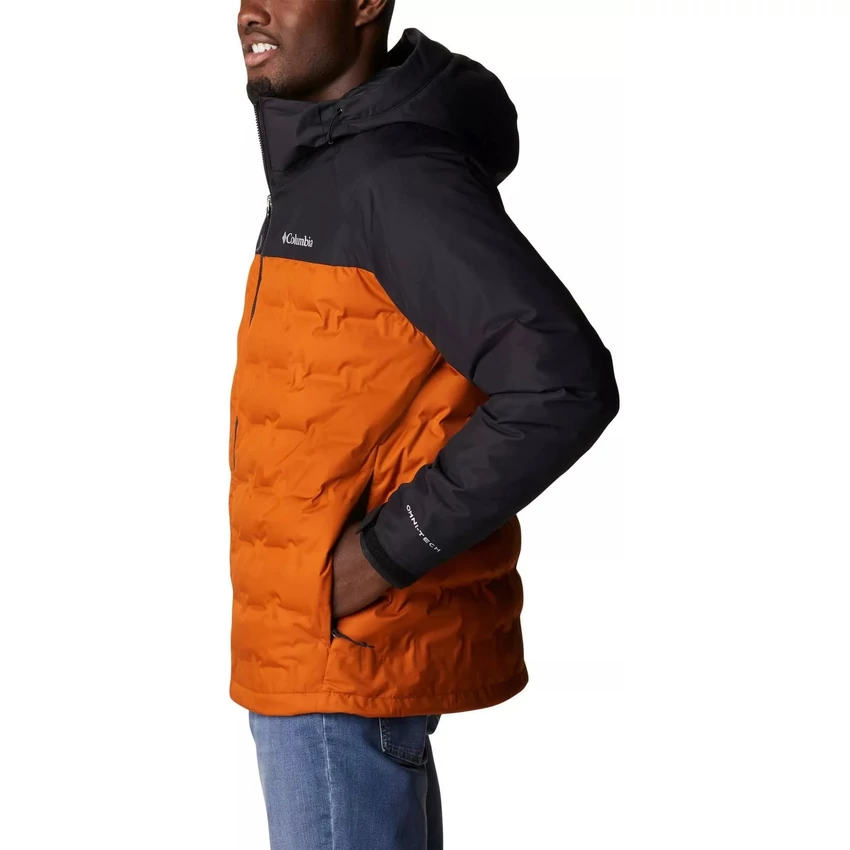 COLUMBIA Grand Trek II Down Hooded Jacket - férfi pehelykabát