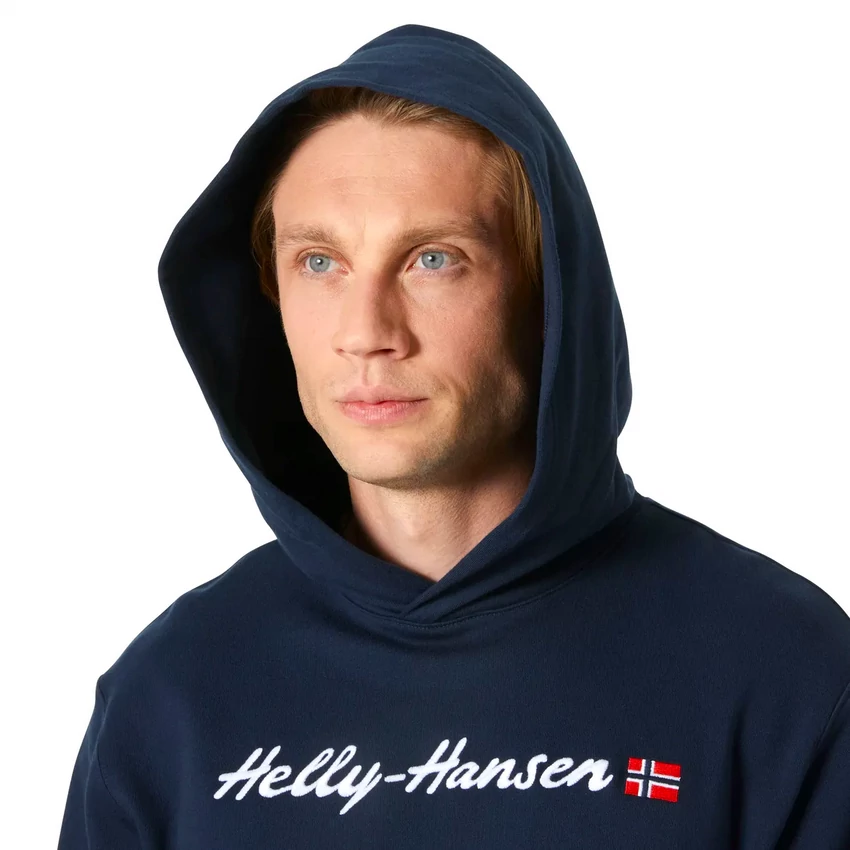 HELLY HANSEN Core Gaphic Sweat Hoodie - férfi pulóver