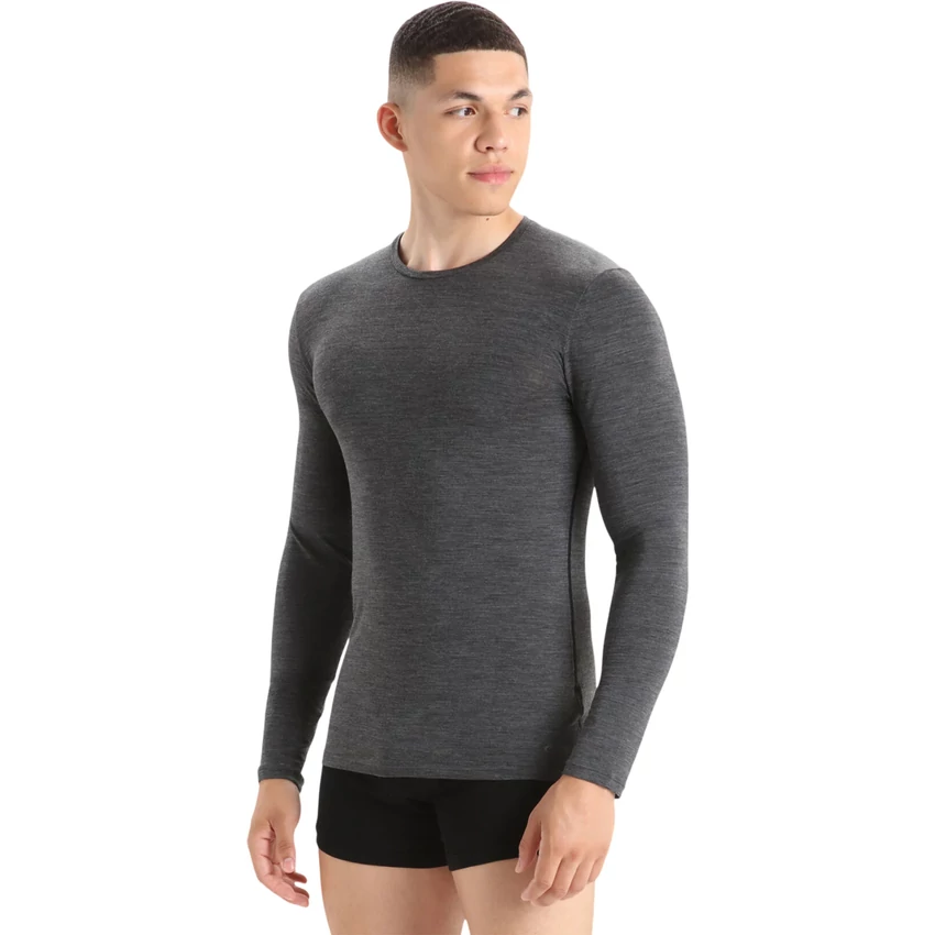 ICEBREAKER Merino 150 Anatomica LS Crewe Top - férfi felső