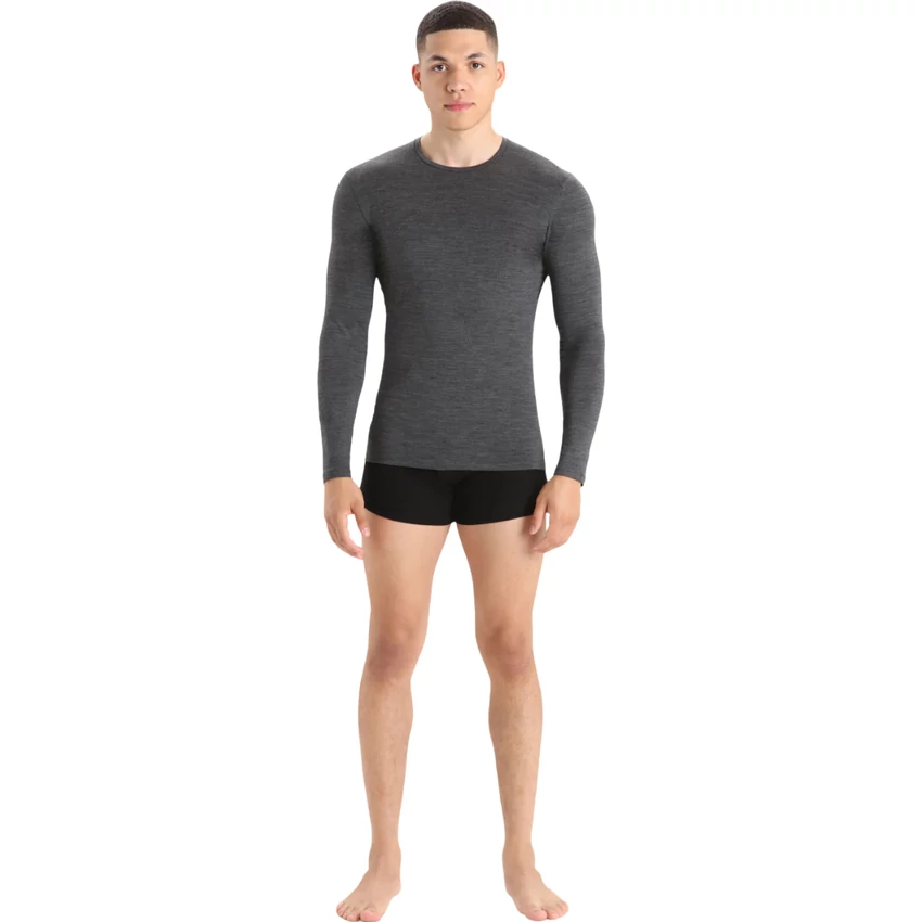 ICEBREAKER Merino 150 Anatomica LS Crewe Top - férfi felső