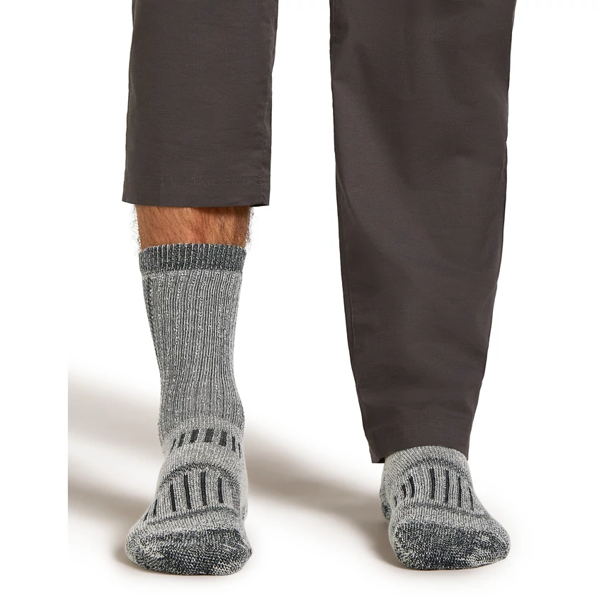 ICEBREAKER Merino Hike+ Mountaineer Mid Calf - férfi zokni
