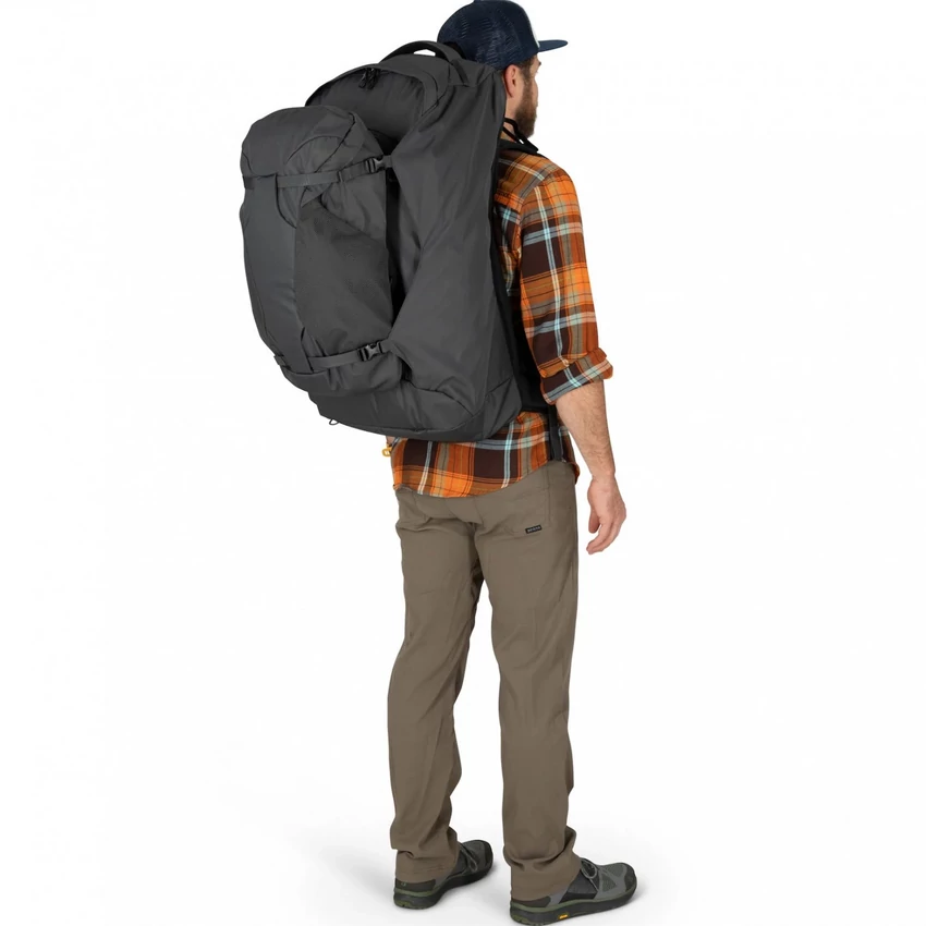 OSPREY Farpoint 70 Travel Pack - hátizsákos utazótáska + kishátizsák