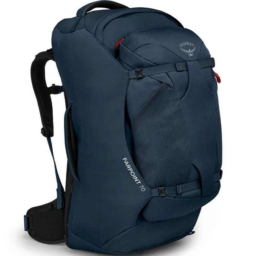 OSPREY Farpoint 70 Travel Pack - hátizsákos utazótáska + kishátizsák