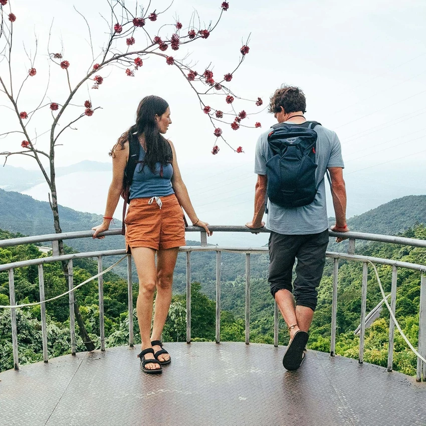 OSPREY Fairview 70 Travel Pack - női hátizsákos utazótáska + kishátizsák