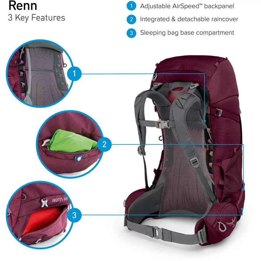 OSPREY Renn 50 - női túrazsák