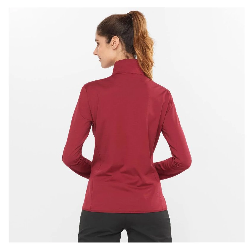 SALOMON Outrack Full Zip - női polár felső