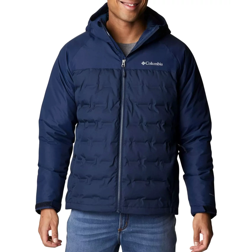 COLUMBIA Grand Trek II Down Hooded Jacket - férfi pehelykabát