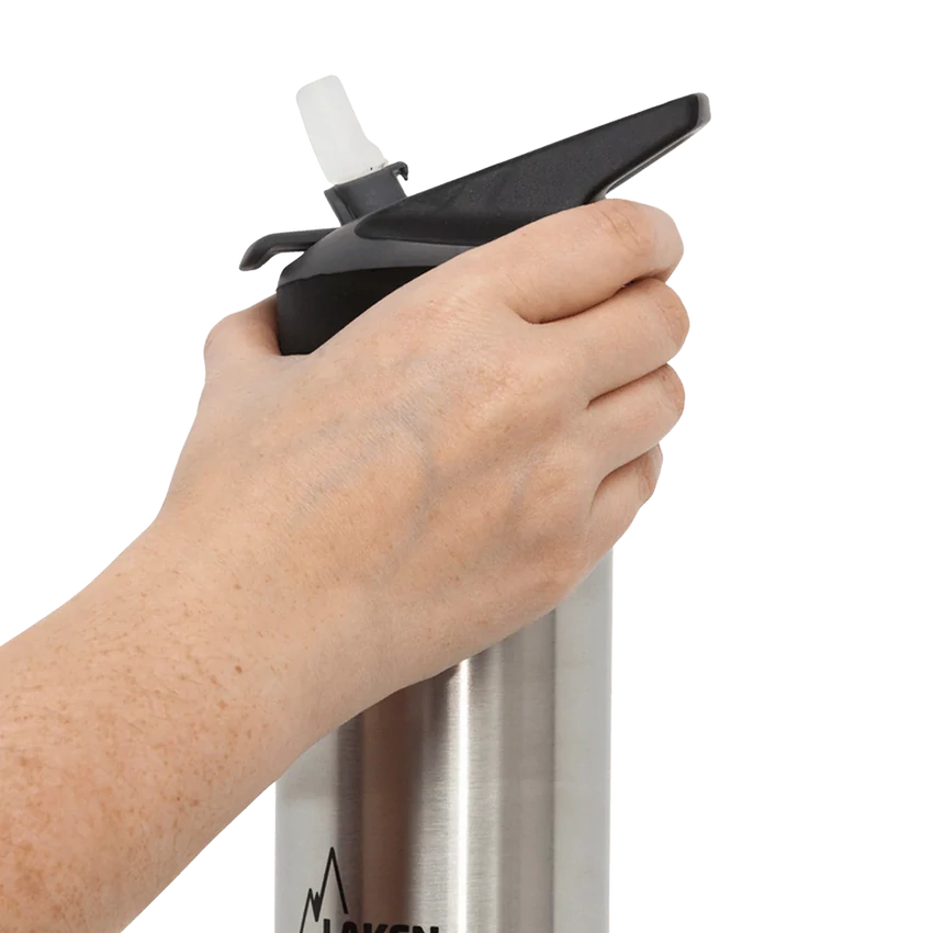 LAKEN Jannu Thermo Bottle 0.75L - acéltermosz csutorás kupakkal