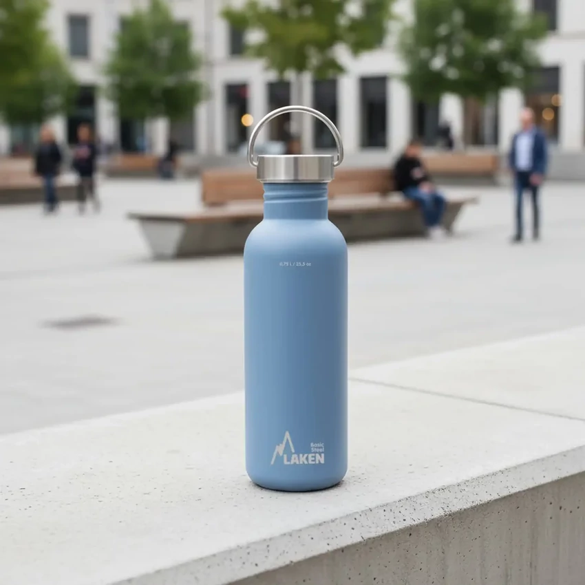 LAKEN Vintage Basic Steel Bottle 0,75L - acélkulacs