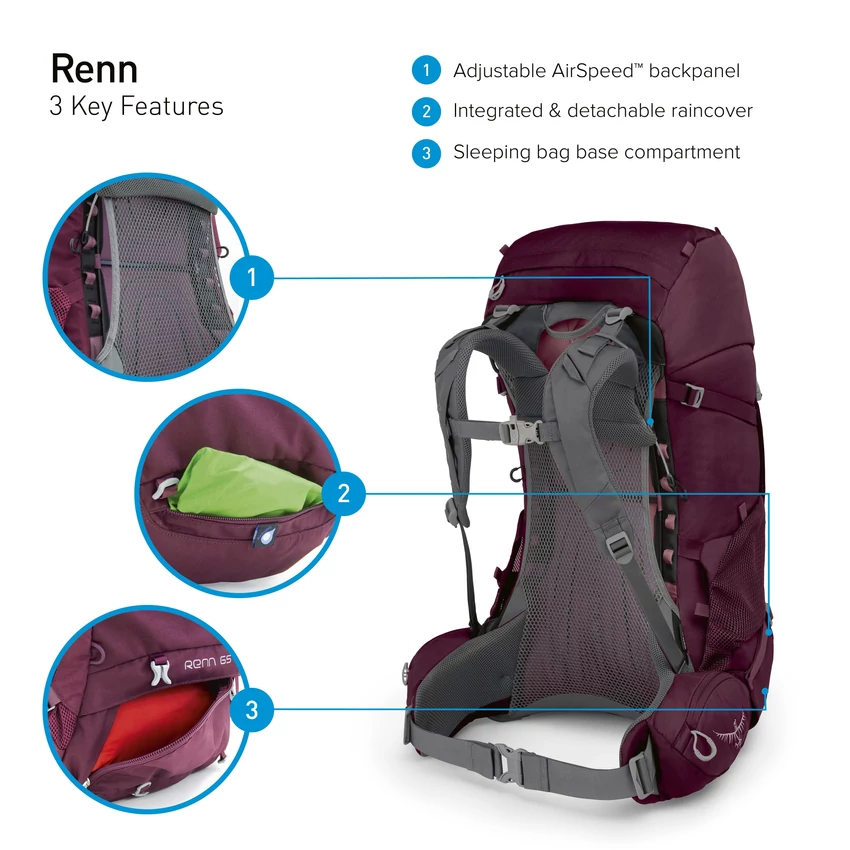 OSPREY Renn 50 női hátizsák