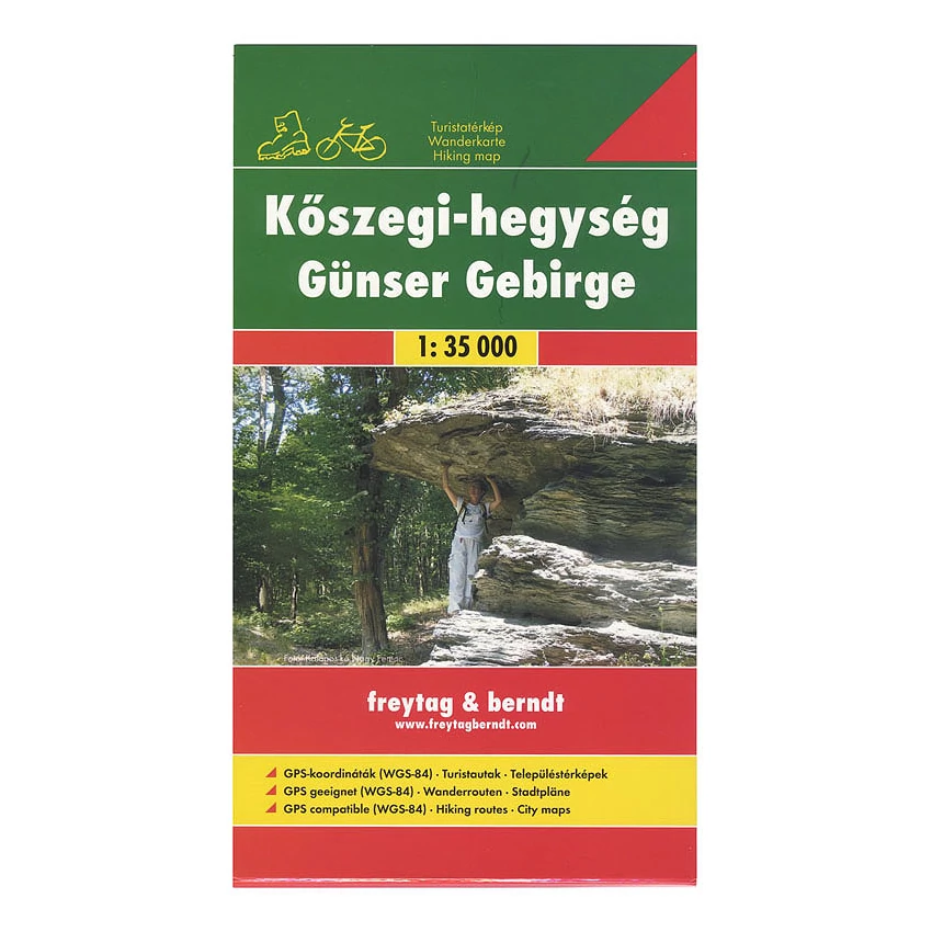 Turistatérkép - Kőszegi-hegység