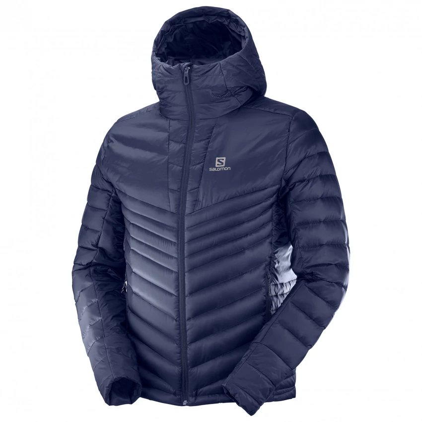 SALOMON Haloes Down Hoodie Jacket férfi télikabát