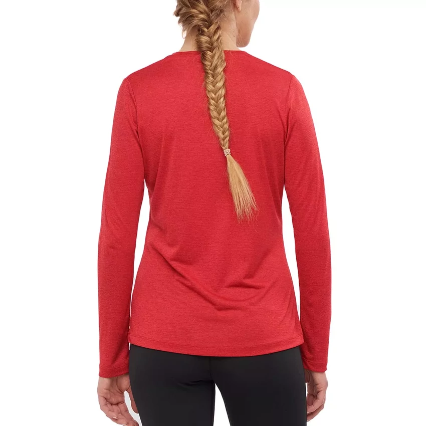 SALOMON Agile LS Tee - női felső
