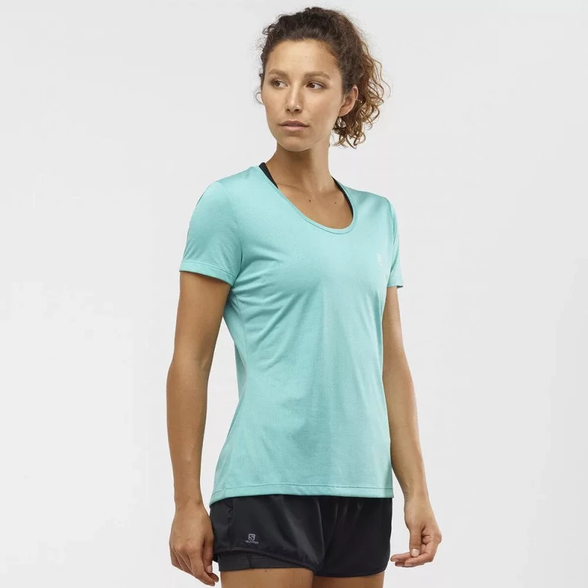 SALOMON Agile SS Tee - női póló
